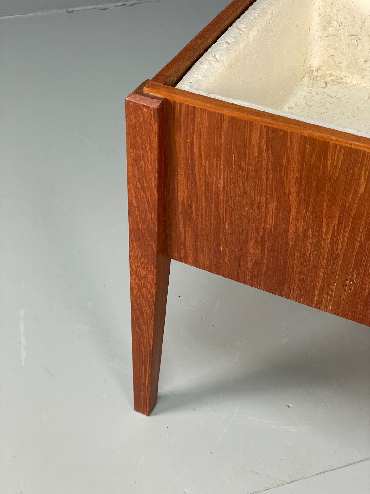 Vintage Teak Flower Planter Drinks Cooler Danish 1960s Mid Century EB11494 MWOO3