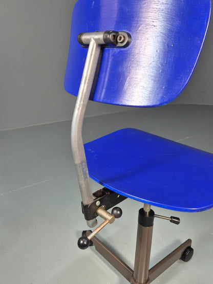 1960s Kevi Task Desk Chair Jorgen Rasmussen MCM Danish Retro  EB10822 MSWI3