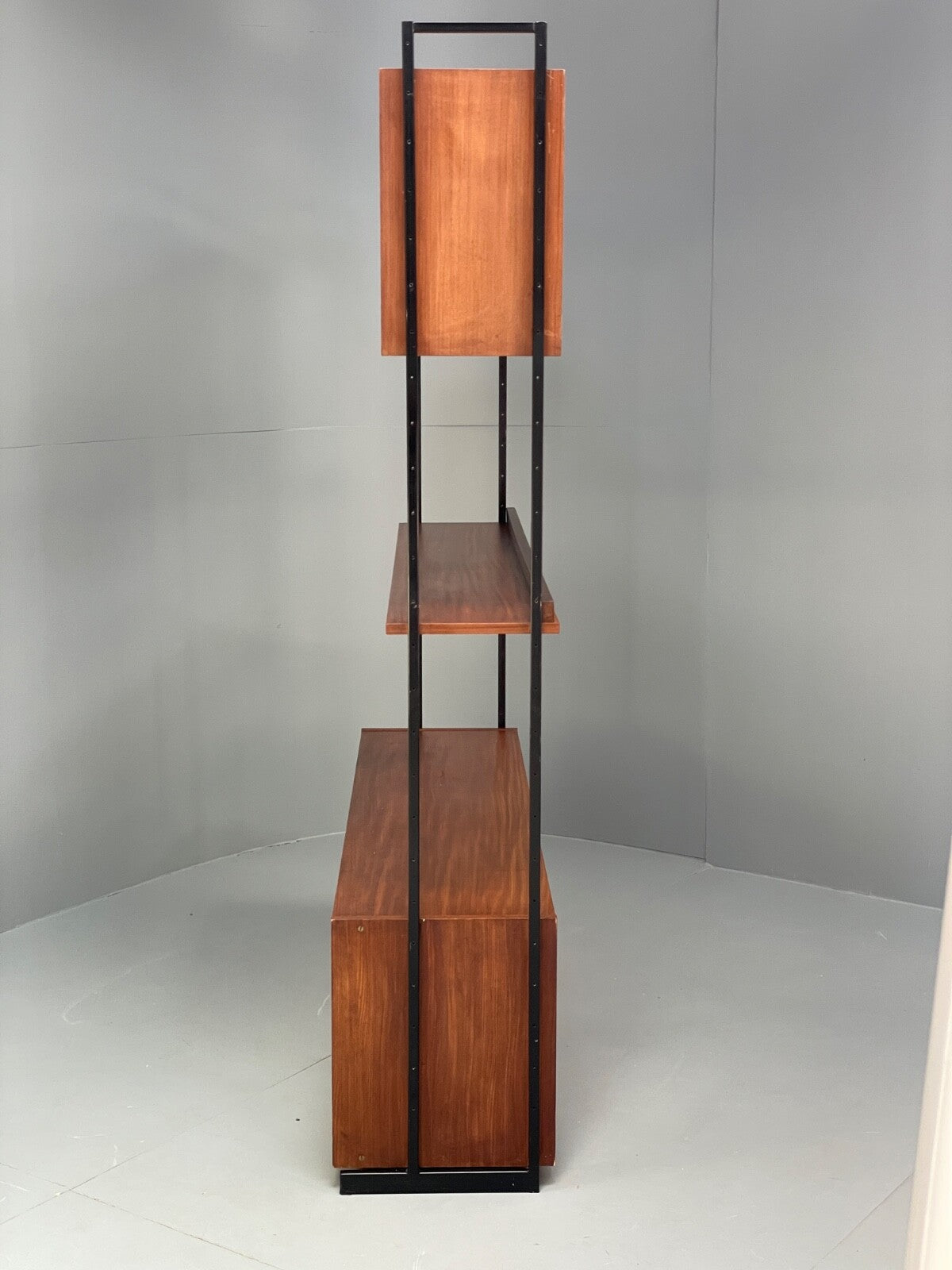 Vintage Modular Teak Wall Unit By Interflex 1960s Retro Drawers EB9822 MWOO - UKDK FURNITURE