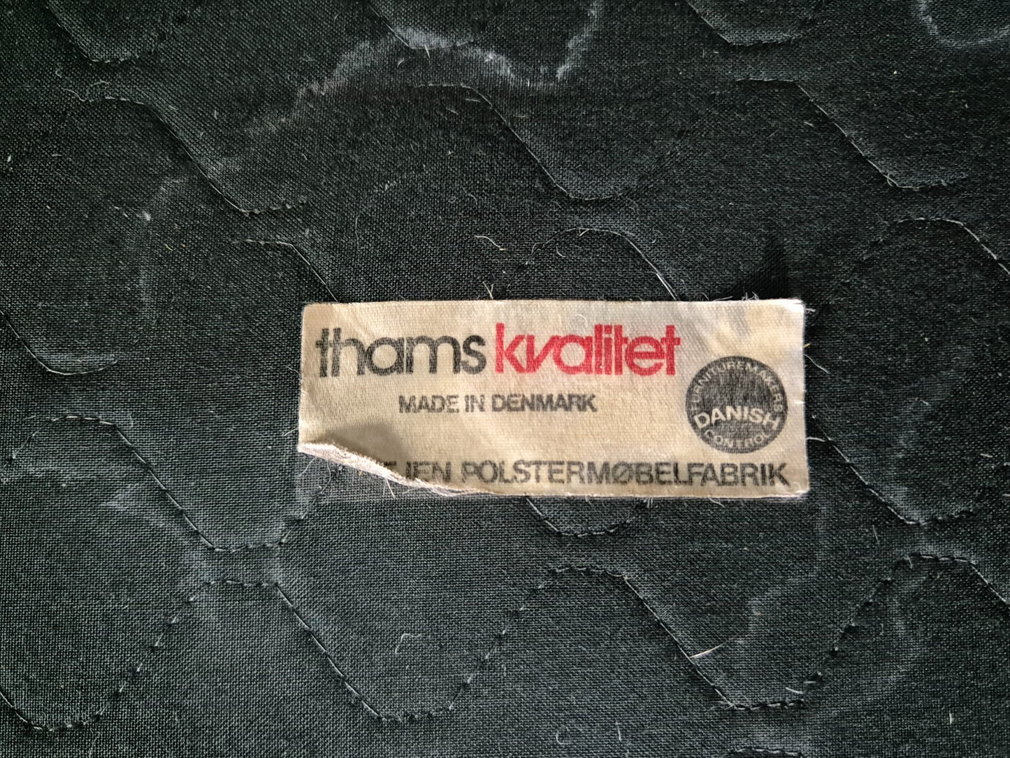 2 Seat Sofa Vintage Danish Brown Leather Thams Retro 1970s MCM EB7289 M2SS5