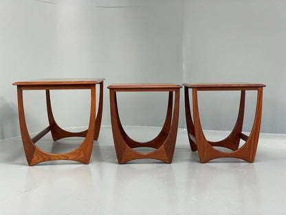 Vintage G Plan Teak Nest of Tables Astro Range 1970s Retro EB9530 MWOO - UKDK FURNITURE