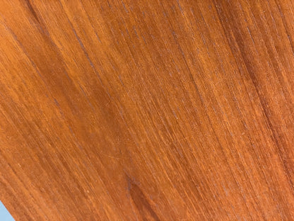 Vintage Teak Side Table Danish 1970s With Magazine Rack Bedside  EB11049 MWOO14