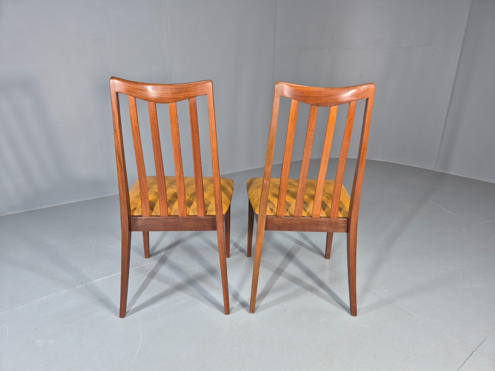 2 Vintage G Plan Dining Chairs 1970s Retro Teak Fresco Range MCM EB11741 MDIN7