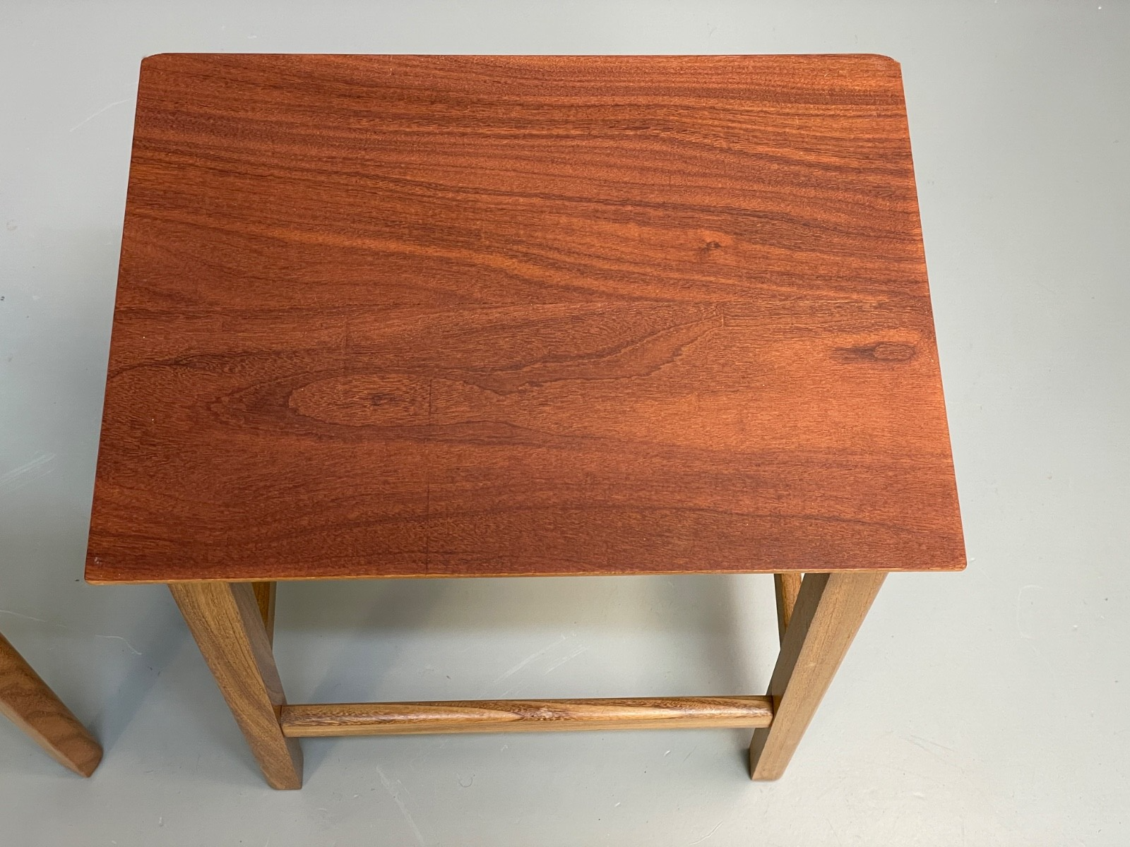 Vintage Solid Teak Nesting Tables Mid Century EB9755 MWOO - UKDK FURNITURE