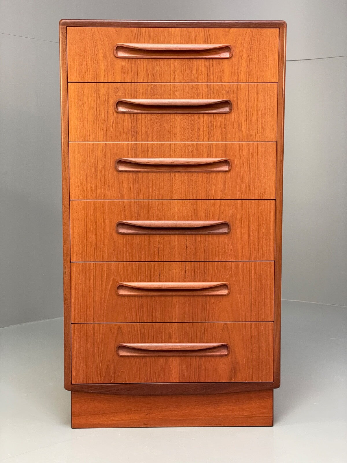 Vintage G Plan Teak Chest Of Drawers Tallboy Fresco Range Retro EB9738 MWOO - UKDK FURNITURE