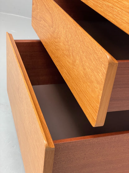 Vintage Chest Of Drawers Teak By Beaver & Tapley Retro 1980s EB11556 MWOO6