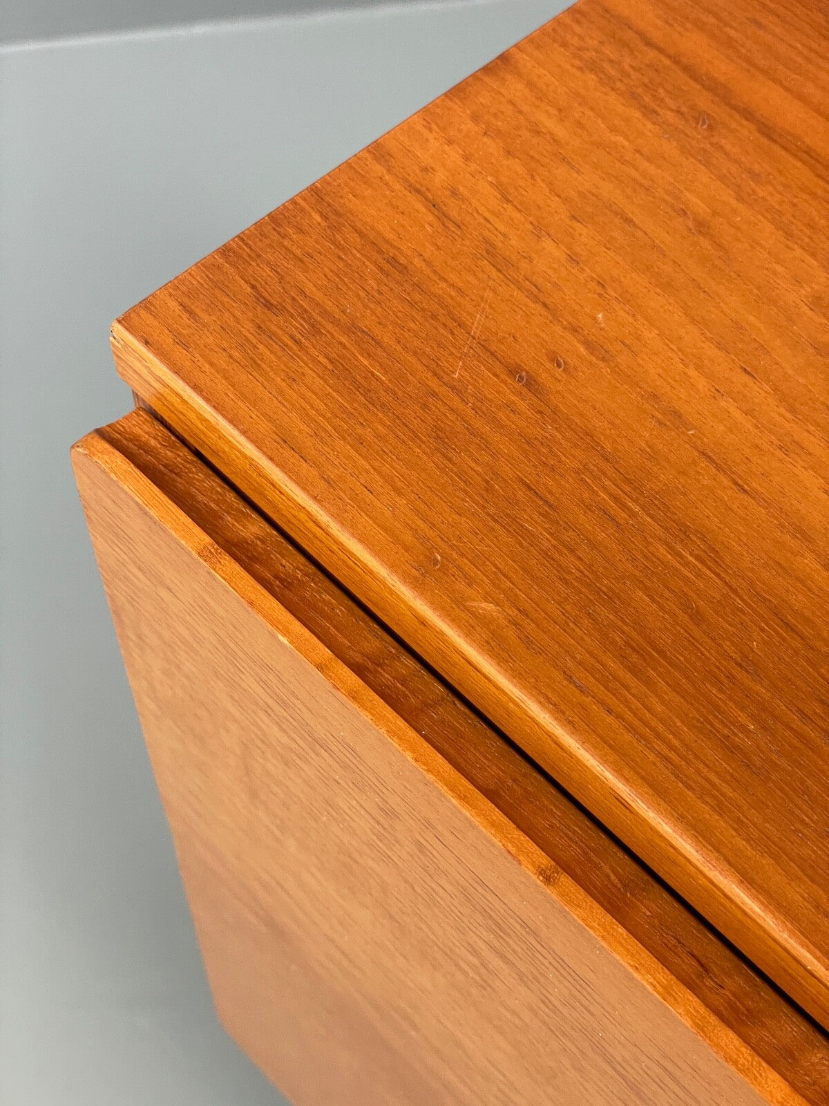 Vintage Teak Media Unit Drop Door Cabinet By Beaver & Tapley EB9743 MWOO - UKDK FURNITURE