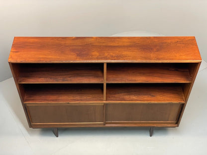 Midcentury Danish Tall Sideboard Storage Cabinet Vintage 1960s EB8674 MWOO - UKDK FURNITURE