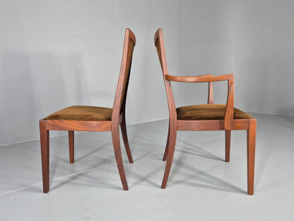 6 Vintage G Plan Teak Dining Chairs 1970s Mid Century Retro  EB11893 MDIN8