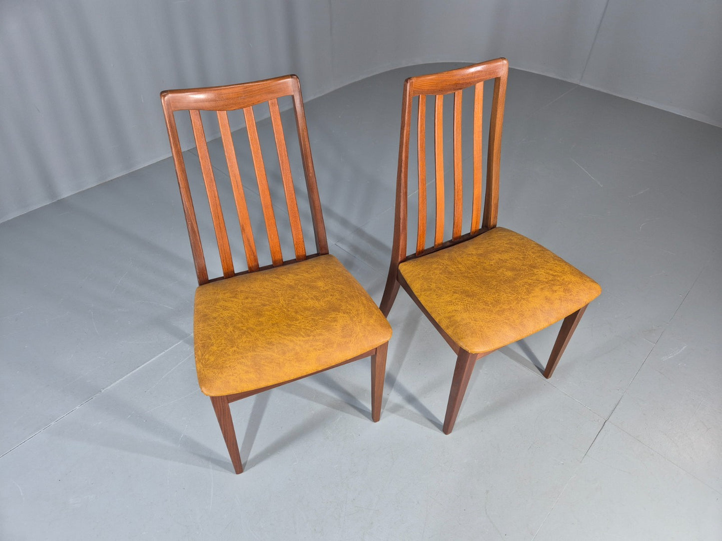 2 Vintage G Plan Dining Chairs 1970s Retro Teak Fresco Range MCM EB11741 MDIN12