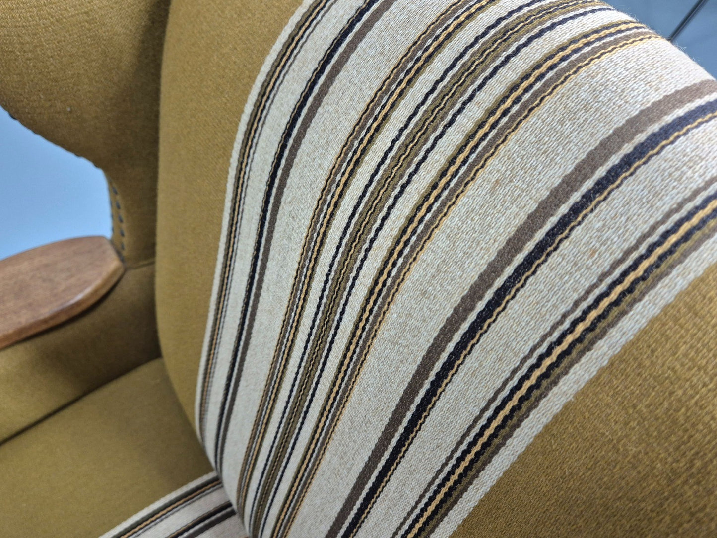 Kjaernulf Style high and Low Back Lounge Chairs 1970s Denmark Retro EB11310 MNOR18