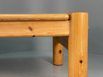 Large 1980s Scandinavian Solid Pine Coffee Table EB7557 MWOO - UKDK FURNITURE