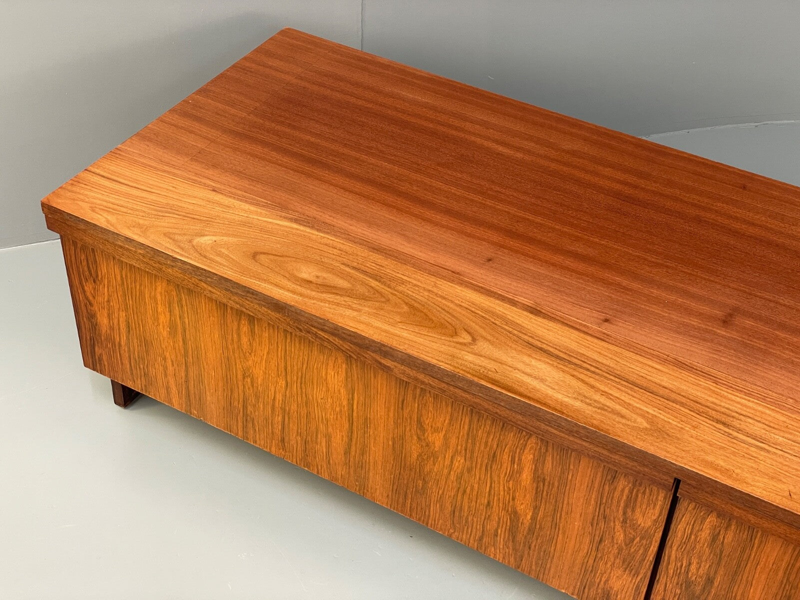 Vintage Archie Shine Media Unit Low Sideboard Retro Drawers 1970s EB9782 MWOO - UKDK FURNITURE