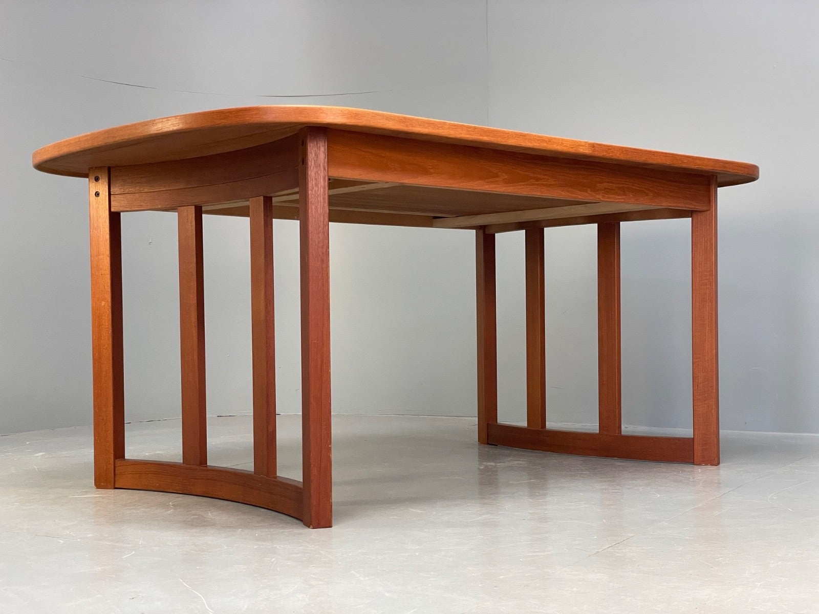 Vintage Teak Extending Dining Table By Troeds Sweden Retro EB10598 MWOO21