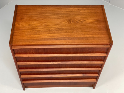 Vintage Chest Of Drawers Teak 1960s Danish Retro Storage MCM EB10868 MWOO2