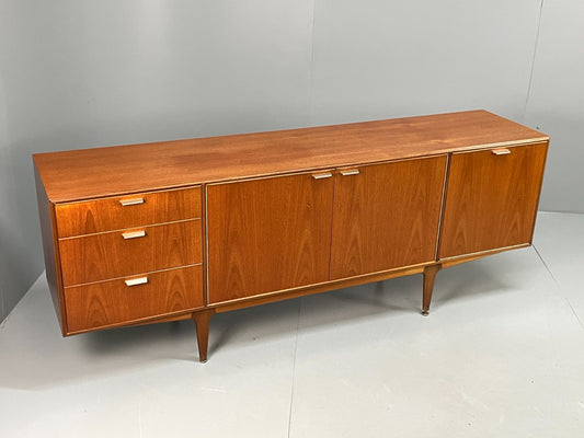 Vintage McIntosh Teak Sideboard 1960s Mid Century Drawers Shelving EB11507 MWOO1