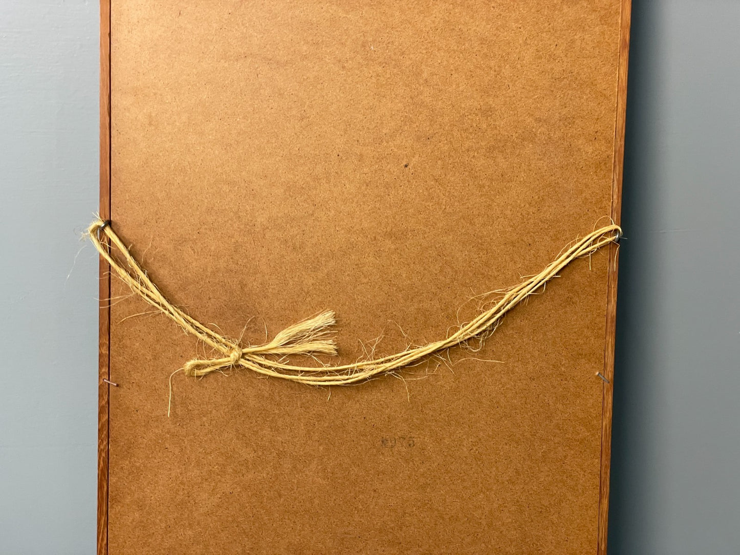 Vintage Teak Wall Mirror - 1960s Danish Mid Century Design EB10865 MWOO17