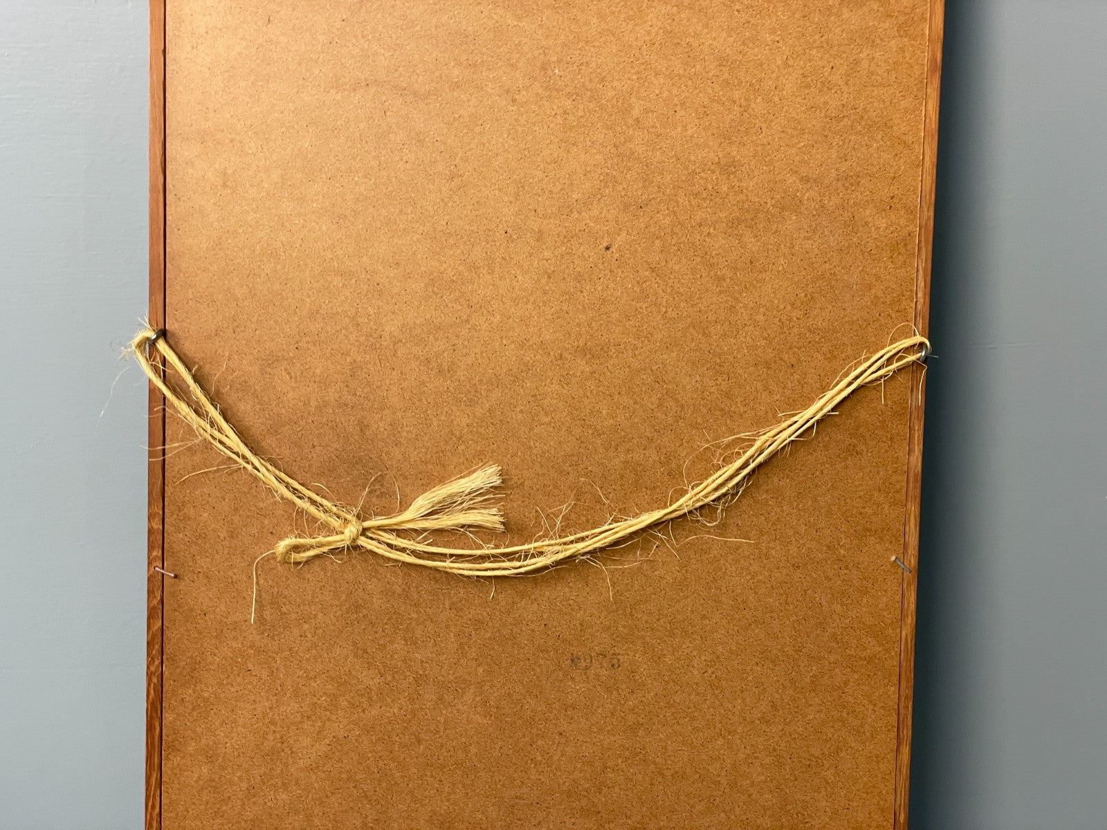 Vintage Teak Wall Mirror - 1960s Danish Mid Century Design EB10865 MWOO17