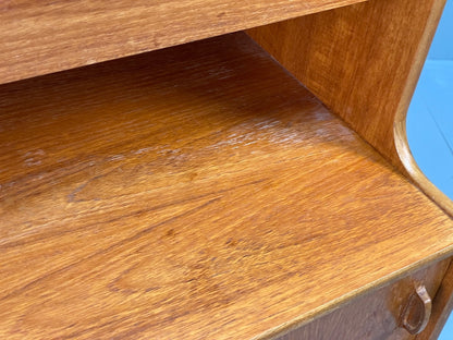 Vintage Nathan Teak Sideboard Highboard 1960s Mid Century Shelving  EB11046 MWOO10