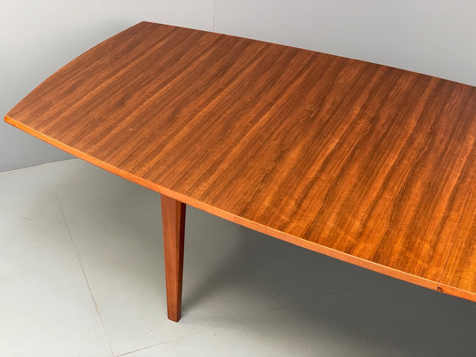 Vintage Gordon Russell Dining Table Extending Walnut & Teak 1960s EB9517 MWOO - UKDK FURNITURE