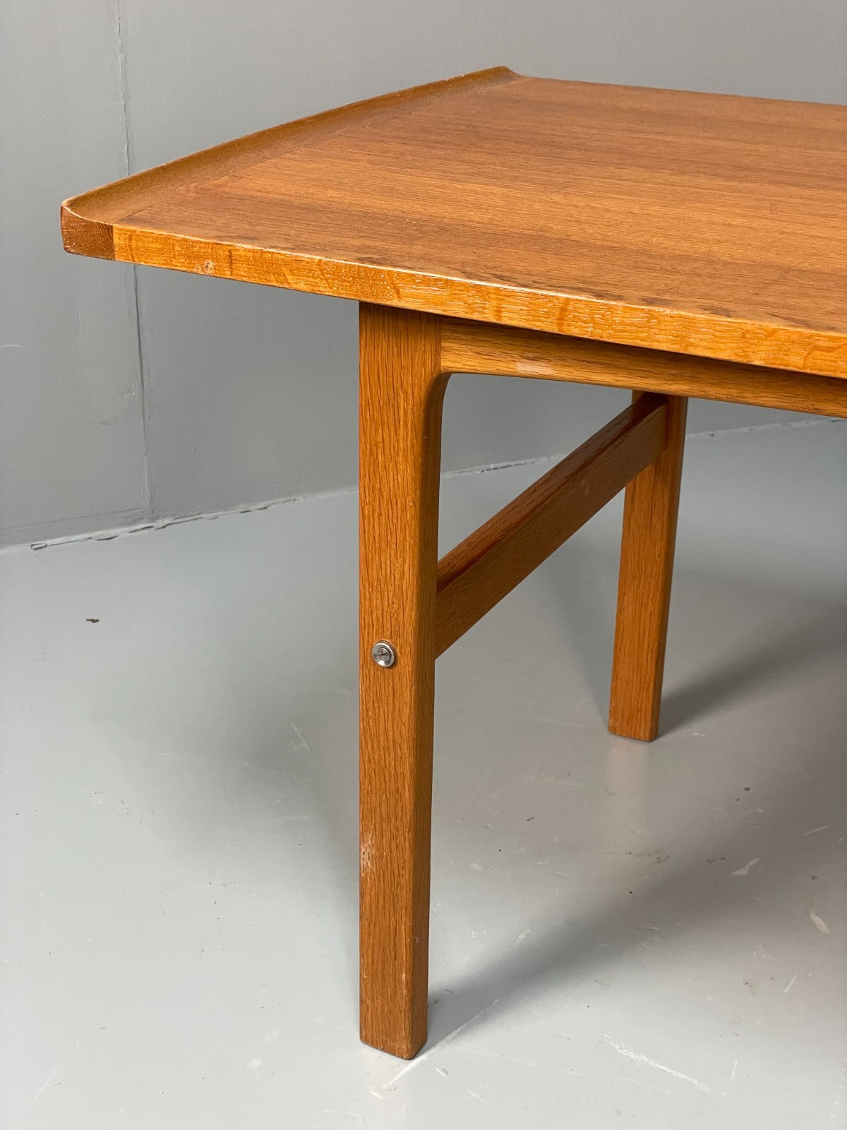 Vintage 1960s Coffee Table Teak & Oak Swedish Mid Century EB11193 MWOO5