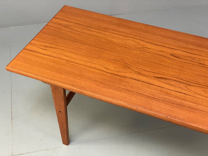 Vintage Danish Teak Coffee Table Retro Mid Century EB9515 MWOO - UKDK FURNITURE
