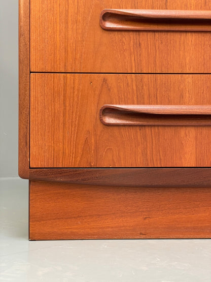 Vintage G Plan Teak Chest Of Drawers Tallboy Fresco Range Retro EB9738 MWOO - UKDK FURNITURE