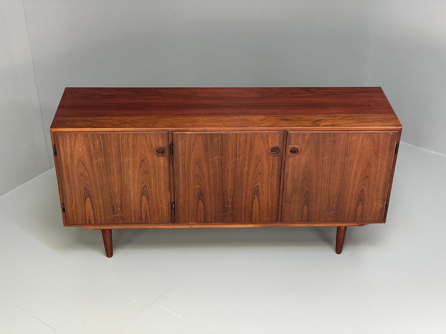 Vintage Danish Sideboard Mid Century Design Svend Langkilde Shelving EB9514 MWOO - UKDK FURNITURE