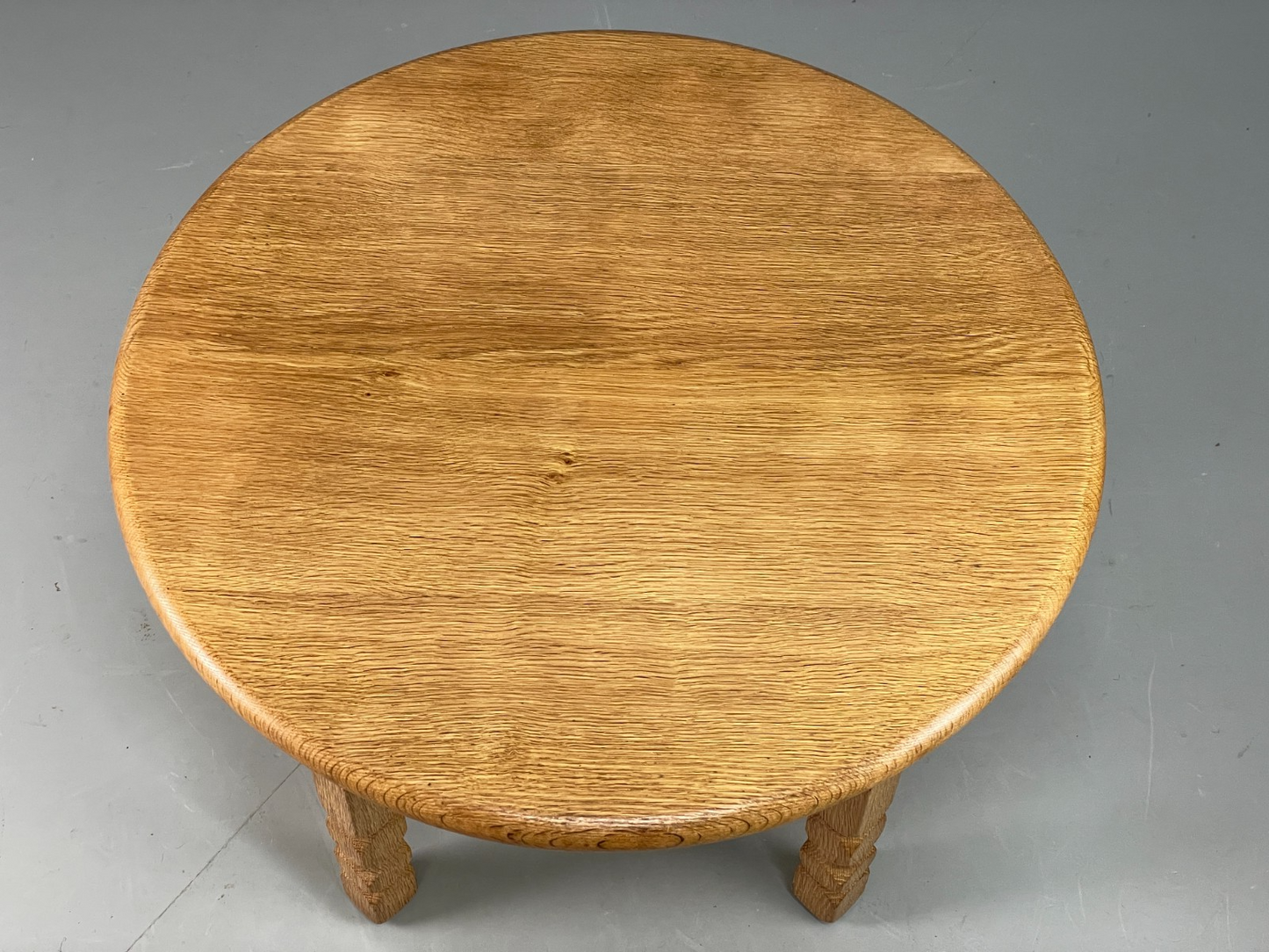 Vintage Oak Side Table Danish 1970s EJSØ Møbler Kjaernulf Style EB10915 MWOO7