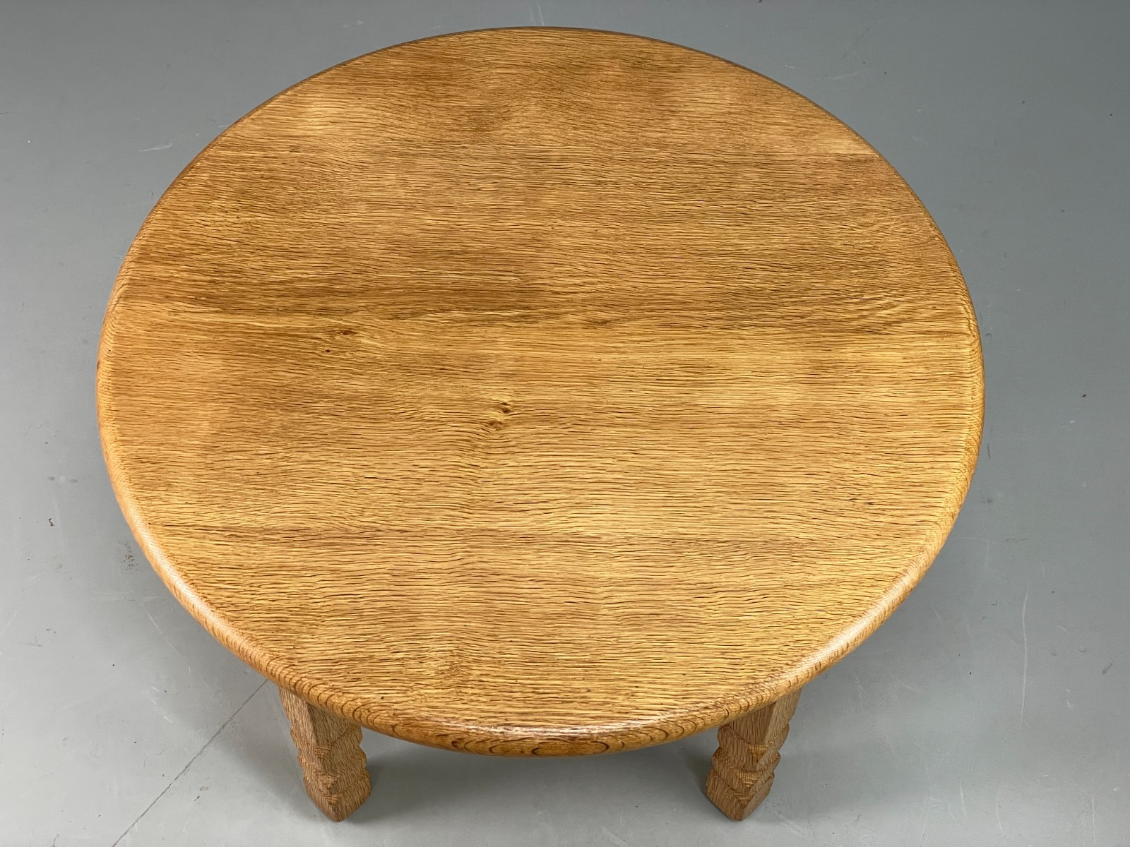 Vintage Oak Side Table Danish 1970s EJSØ Møbler Kjaernulf Style EB10915 MWOO7