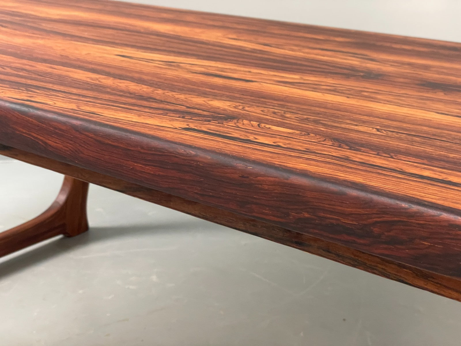 Vintage Rectangular Coffee Table Mid Century Norwegian Design EB10676 MWOO5