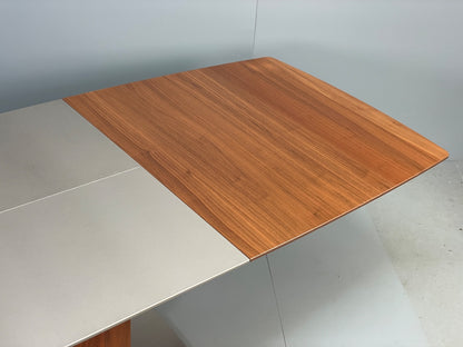 Modern Extending Dining Table By Bo Concept Walnut Effect EB11041 MWOO2