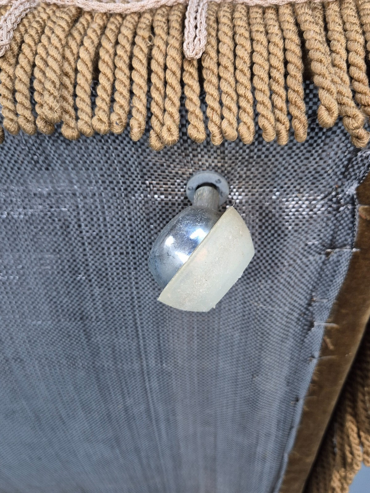 Vintage Gold Velour Danish Lounge Chair Chintzy Kitsch 1970s Retro EB9784 MNOR7