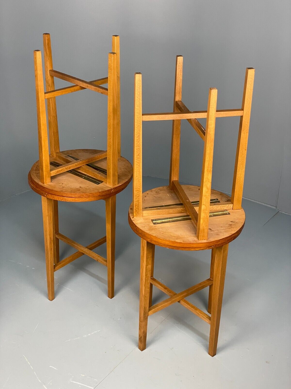 Midcentury Teak Nesting Tables Designed By Poul Hundevad EB8416 MWOO - UKDK FURNITURE