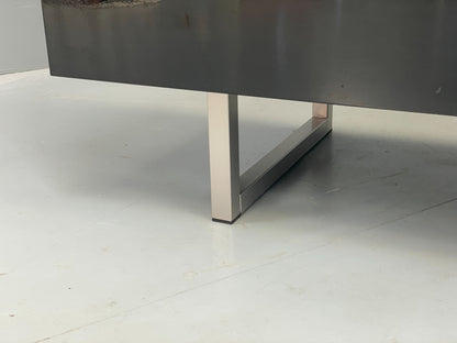 Calligaris Black 'Seattle' Sideboard Modern Italian Lacquered Drawers EB12498