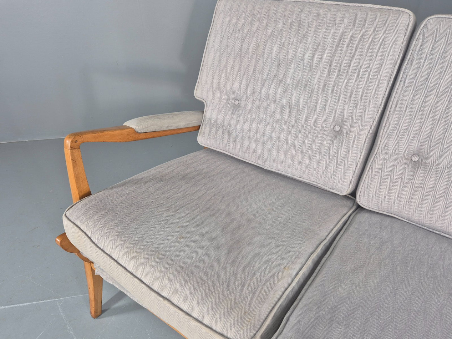 Vintage Cintique 2 Seater Sofa Mid Century 1950s Design Retro EB11946
