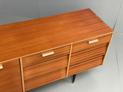 Vintage 1960s Teak Sideboard By Avalon Retro Mid Century Drawers Shelves EB12223