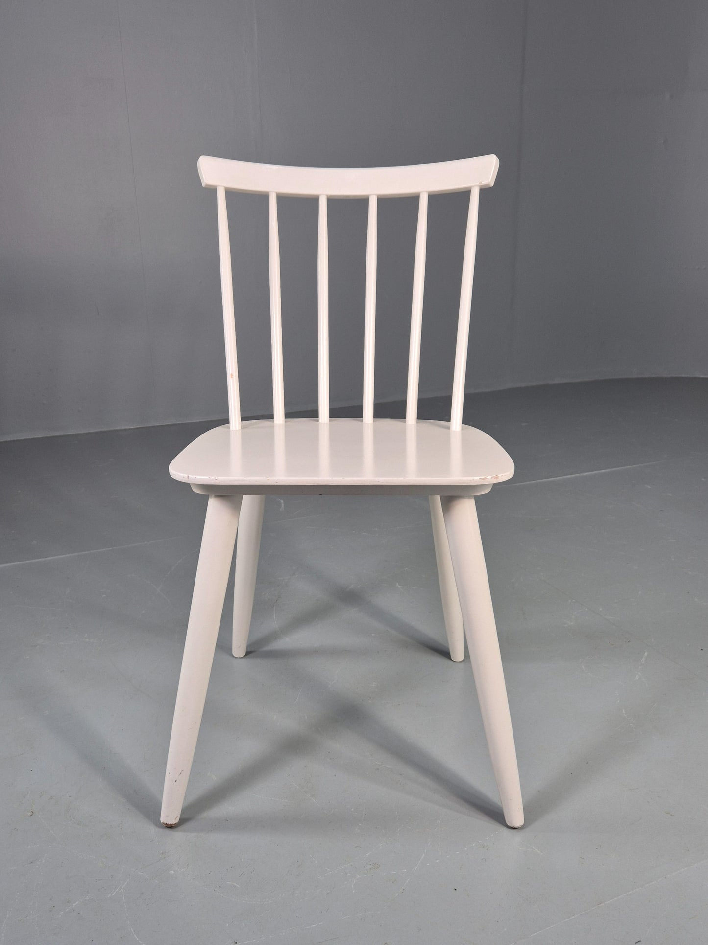 Vintage Mid Century Stick Back Chair KY Varjonen  Finland 1950s Retro EB12550