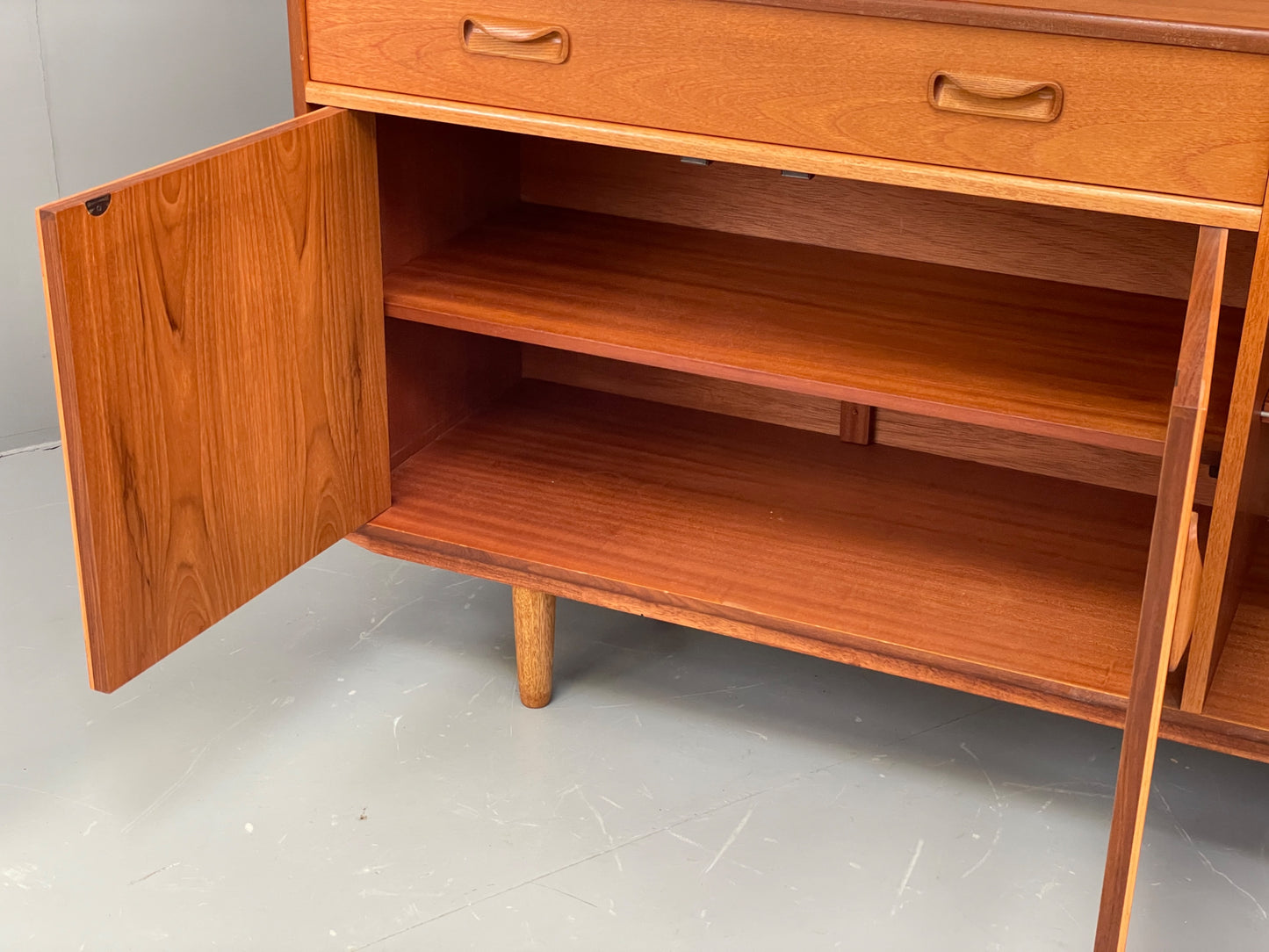 Vintage G Plan Sideboard Teak Fresco Range 1970s Retro Shelving EB11875