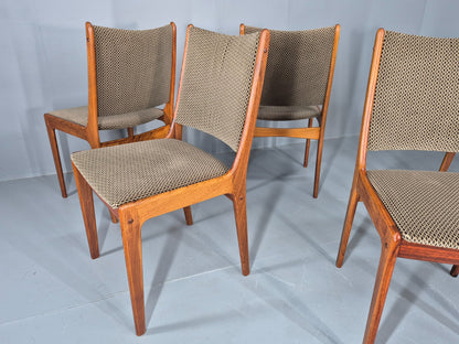 6 Vintage Uldum Danish Dining Chairs 1970s Retro Mid Century Rosewood EB11942