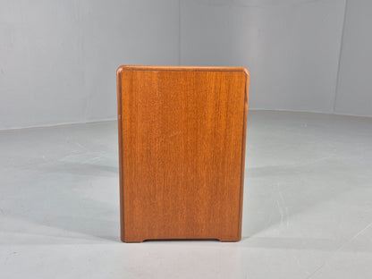 Vintage Teak Footstool 1980s Design Retro  EB12007