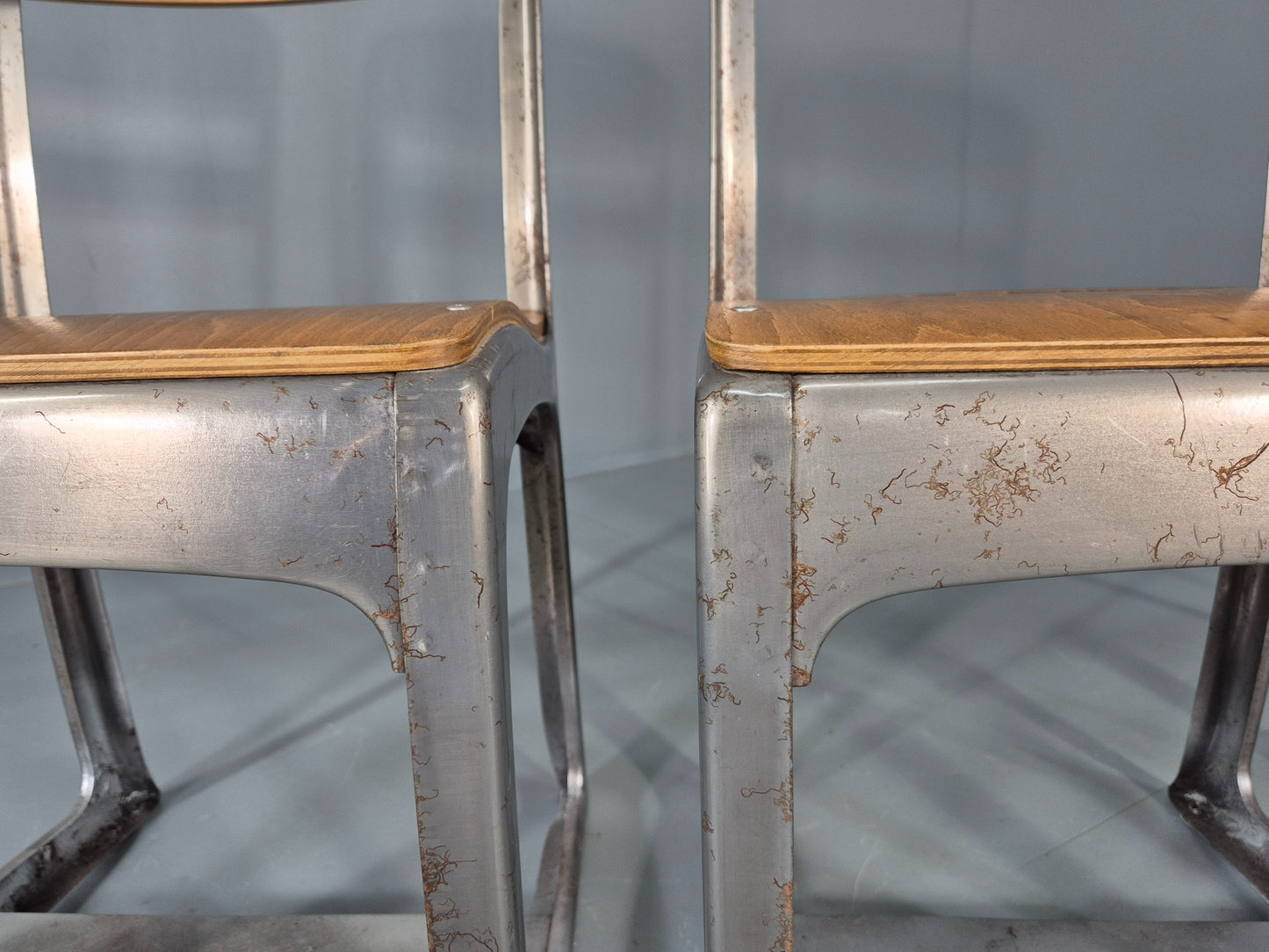 3 Vintage American seating Co. Envoy Chairs Adult size Retro MCM 1950s EB12552