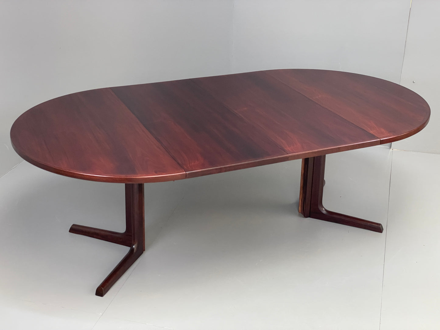 Vintage Dining Table Extending By Gudme Møbelfabrik Danish Mid Century EB12811