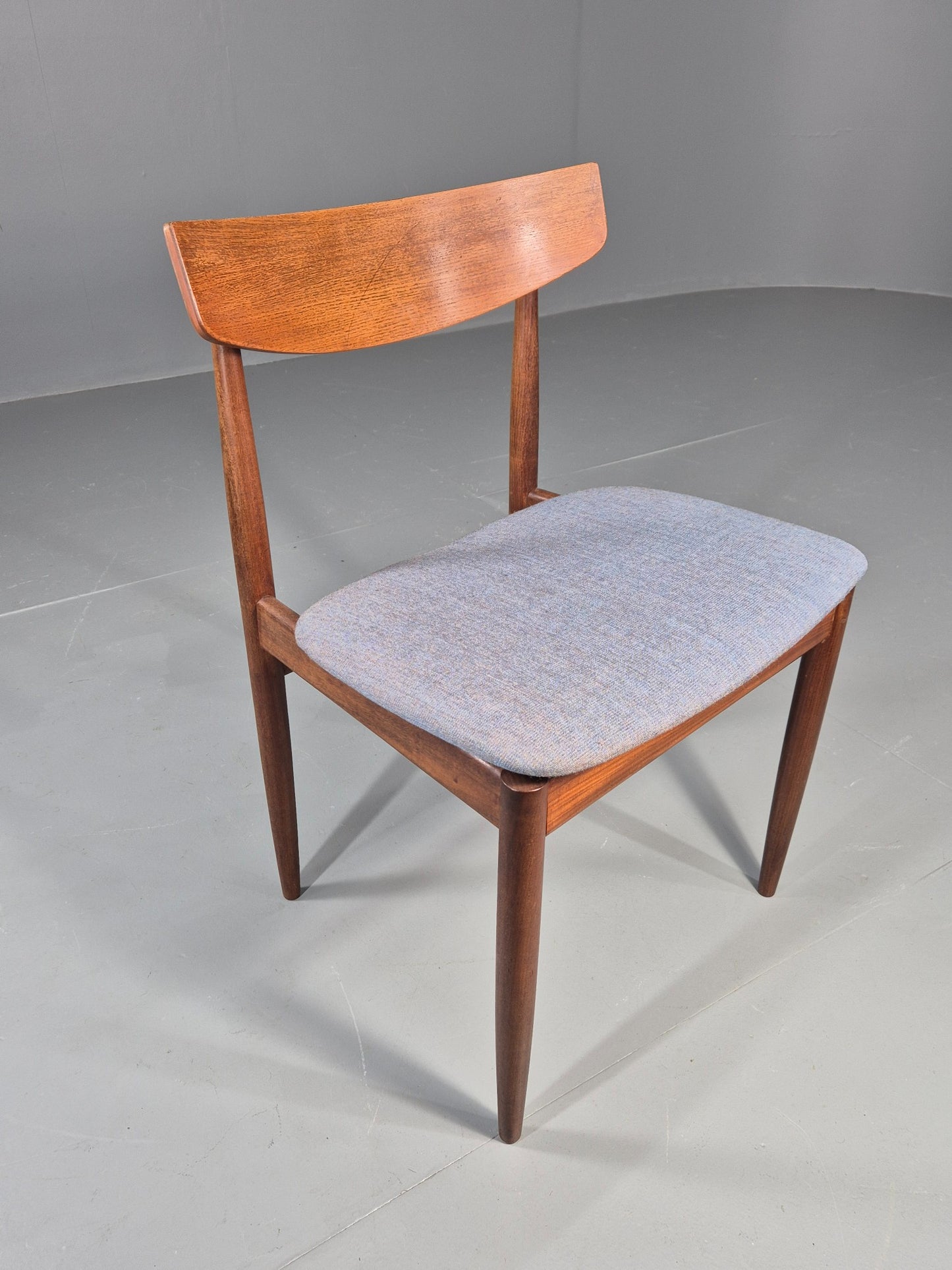 Vintage G plan Danish Design Lounge Chair Teak Frame 1960s New Seat MCM EB11891