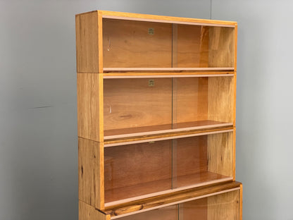 Vintage Simplex Cabinet Bookcase Stacking Modular Retro Mid Century EB13147