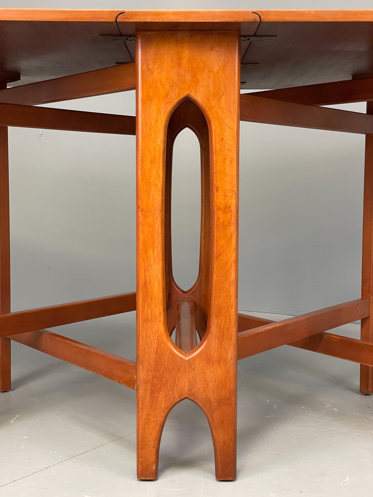 Vintage Teak Dropleaf Table By Jentique 1960s Mid Century Retro EB12493