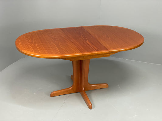 G Plan Dining Table Oval Teak Vintage Retro Extending Kitchen EB13143