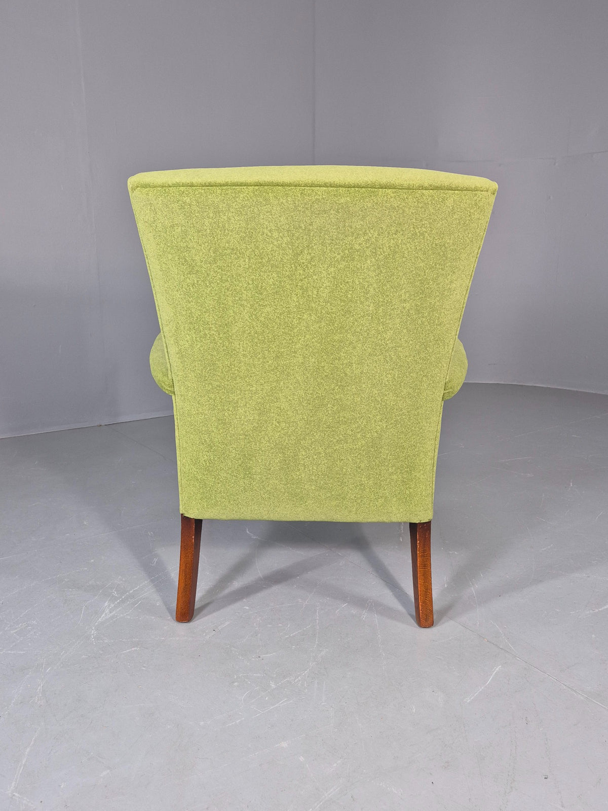 Vintage Parker Knoll PK749 Chair Recent Green Wool Makeover 1960s Retro EB12989