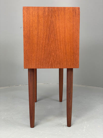 Vintage Chest Of Drawers Teak 1960s Danish Mid Century Small Bedside EB12606