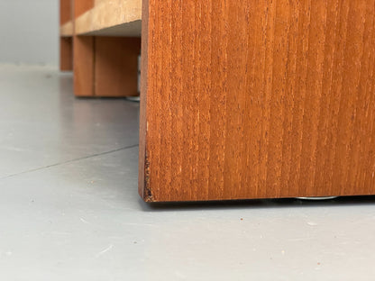 Vintage Teak Sideboard Unit Chest of Drawers By Beaver & Tapley 1980s Retro EB12825